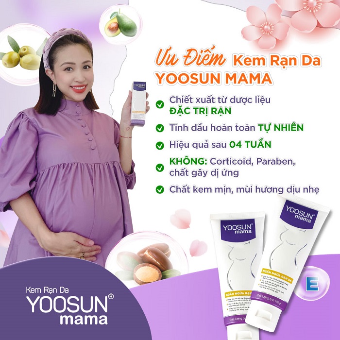 Kem trị rạn da Yoosun mama