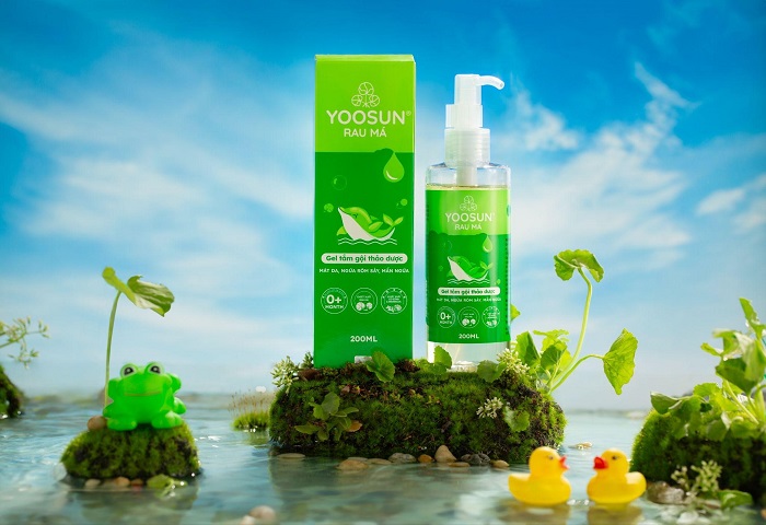 Mua gel tắm gội thảo dược Yoosun rau má 