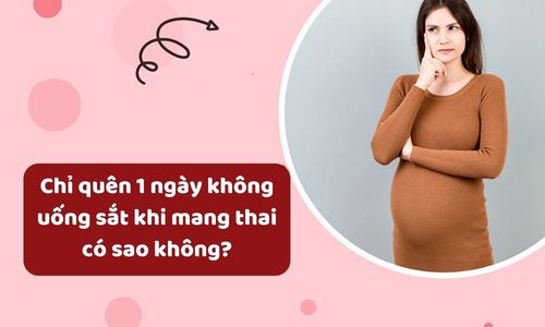 Quên uống sắt khi mang thai có ảnh hưởng gì không