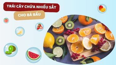 Bổ sung các loại trái cây chứa nhiều sắt cho bà bầu