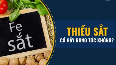 thiếu sắt có gây rụng tóc không