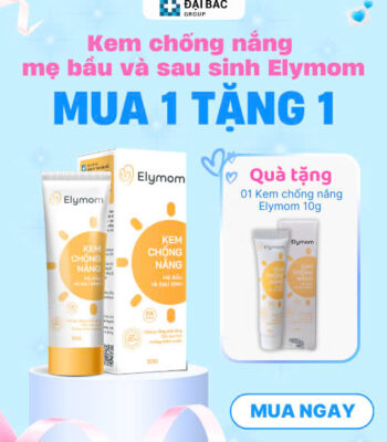 Kem chống nắng mẹ bầu và sau sinh Elymom