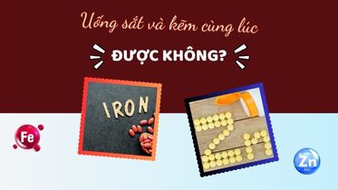 sắt và kẽm nên uống cách nhau bao lâu