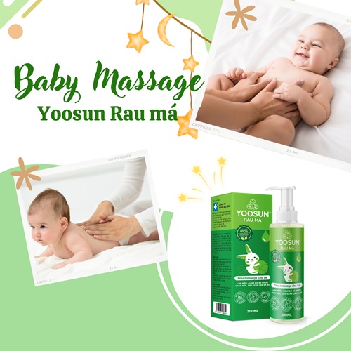 Dầu massage trẻ em 