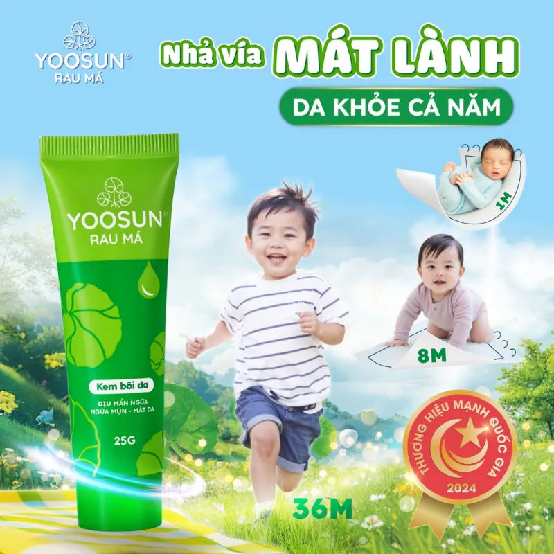 Kem duong Yoosun rau ma
