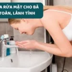 sữa rửa mặt cho bà bầu lành tính