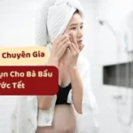 Cách trị mụn cho bà bầu ngày tết