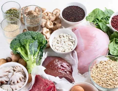 thực phẩm bổ sung sắt cho bà bầu