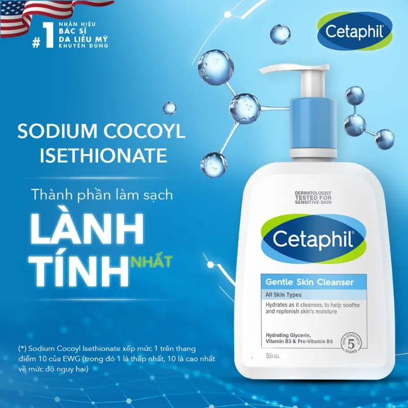 Sữa rửa mặt Cetaphil Gentle Skin Cleanser