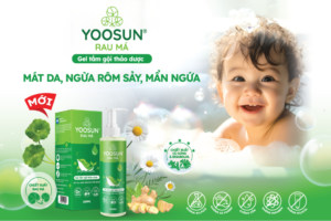 Giai phap an toan hon Gel tam goi thao duoc Yoosun Rau Ma 
