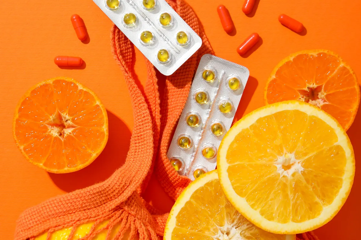 Sắt và vitamin C: uống cùng lúc
