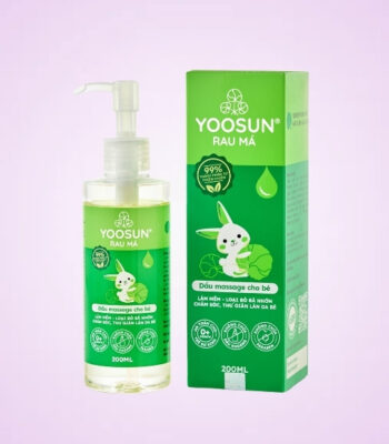 Dầu massage cho bé Yoosun Rau má
