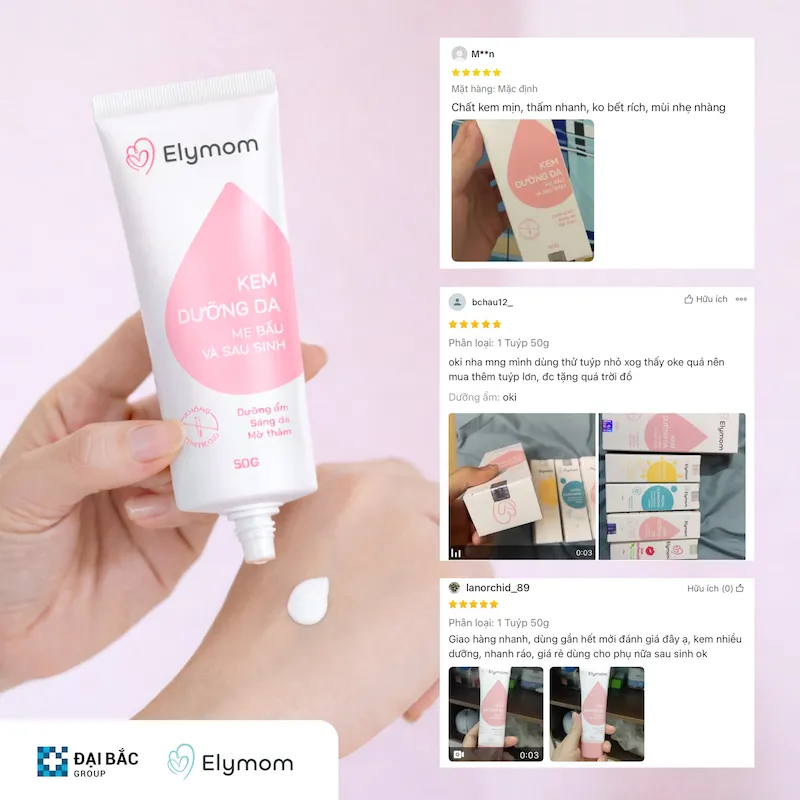 Kem dưỡng da ELYMOM – Dưỡng ẩm dịu nhẹ, phục hồi da nhạy cảm