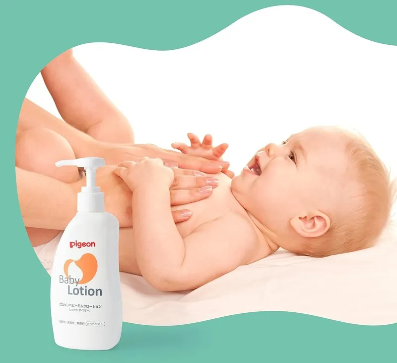 Kem dưỡng ẩm toàn thân cho bé Pigeon Baby Lotion