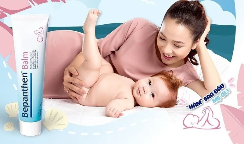Kem ngừa rôm sảy cho bé Bepanthen Nappy Rash Cream