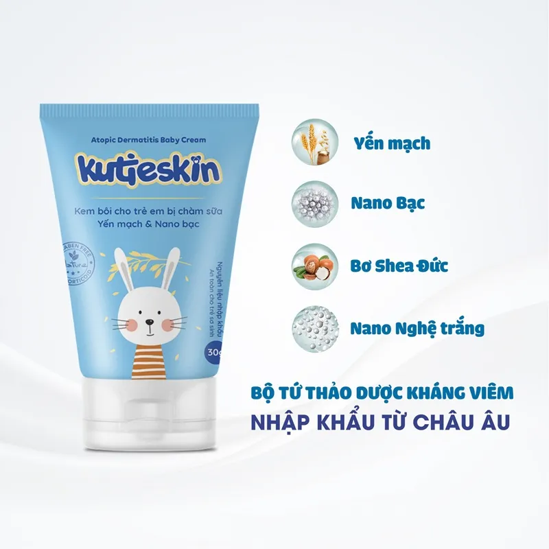 Kem dưỡng da trẻ em Kutieskin