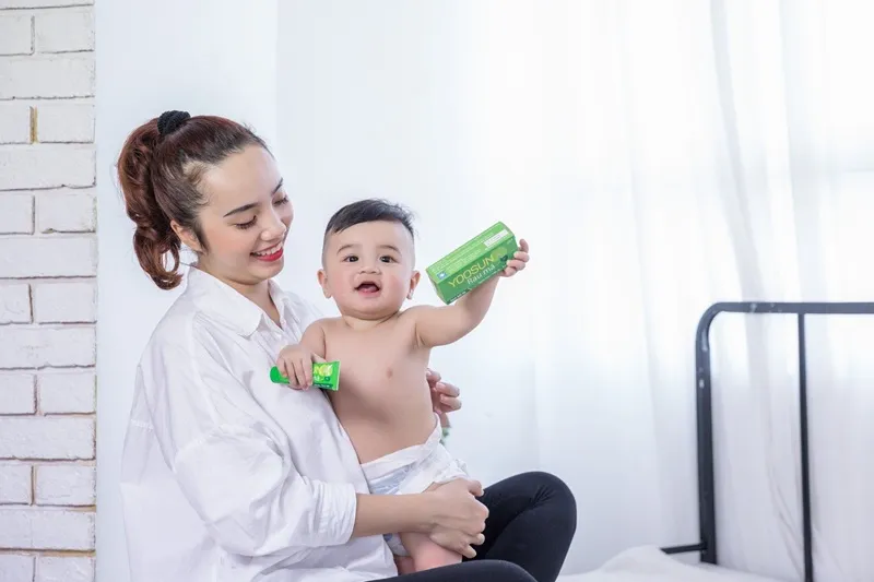 Yoosun rau má dùng cho trẻ sơ sinh được không?