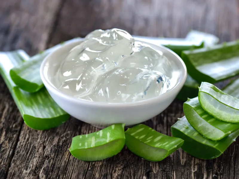 Cách làm dịu da bằng Gel nha đam (Aloe vera)