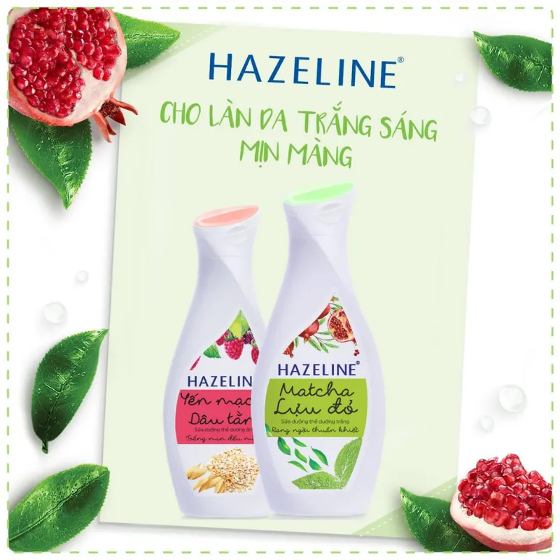 Hazeline matcha luu do duong the sang da 