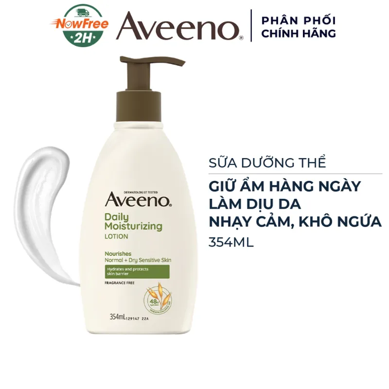 Sua duong the Aveeno Daily Moisturizing Lotion 