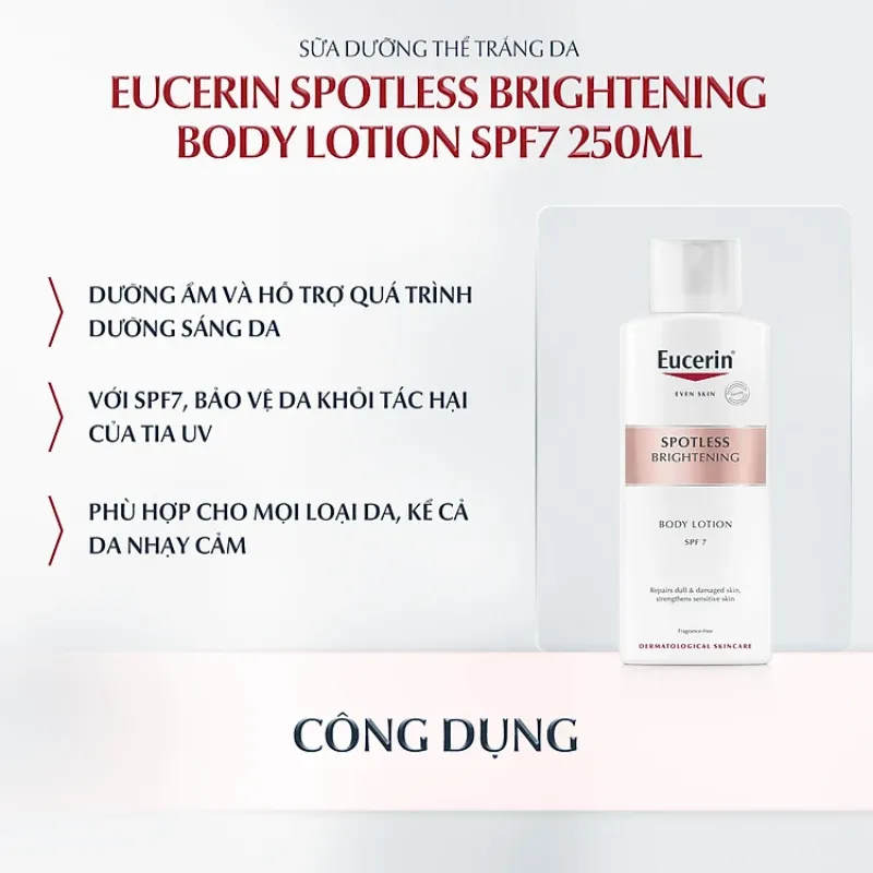 Eucerin Ultra White Spotless Body Lotion SPF7 