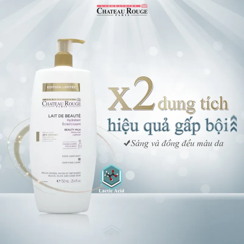 Laboratoire Chateau Rouge Beauty Milk – Phap
