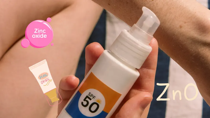 Zinc Oxide trong kem chống nắng