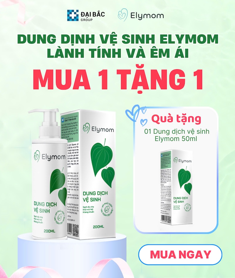 ☀ MUA 1 TẶNG 1 – BIG SIZE TẶNG MINI SIZE TIỆN LỢI: DUNG DỊCH VỆ SINH ELYMOM 200ML TẶNG CHAI 50ML CÙNG LOẠI
