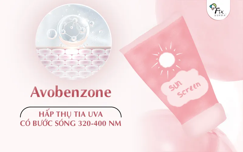 Avobenzone Chia khoa chong tia UVA 