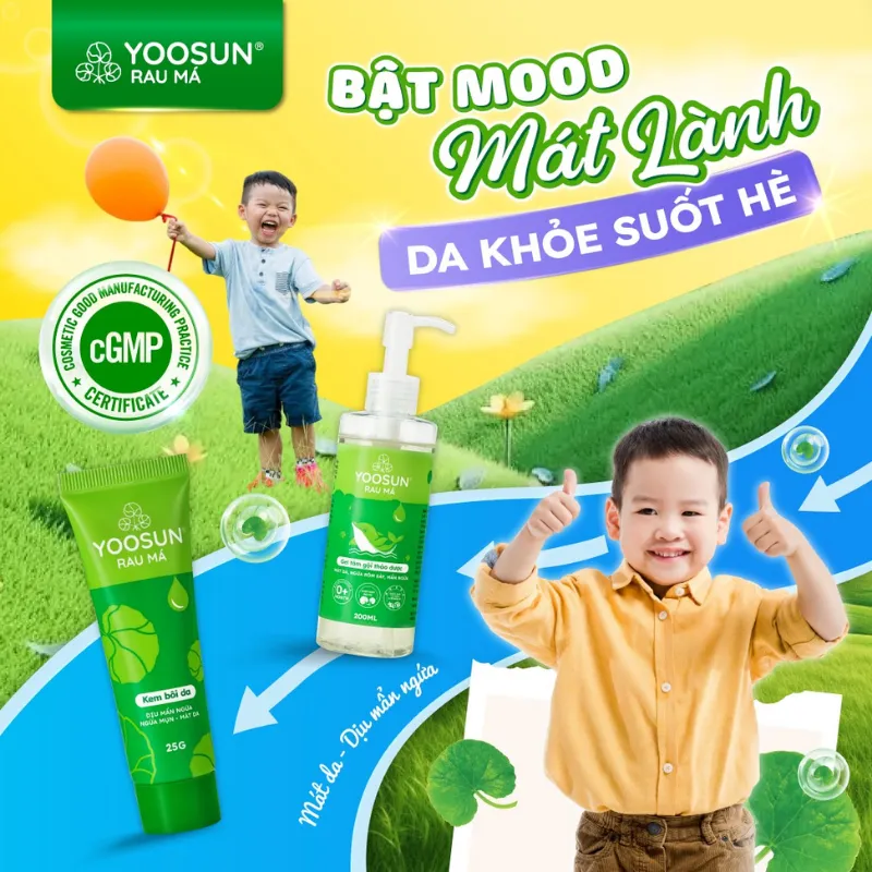 Kem bôi dịu da Yoosun rau má