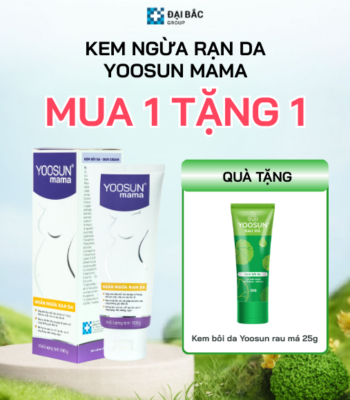 [Mua 1 Kem rạn da Yoosun Mama da tặng 1 Kem bôi da Yoosun rau má 25g!]
