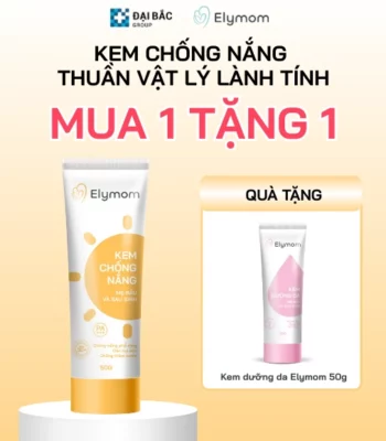 [MUA 1 TẶNG 1] NHẬN KEM DƯỠNG DA ELYMOM 50G KHI MUA KEM CHỐNG NẮNG ELYMOM 50G 👉 GIÁ KHÔNG ĐỔI