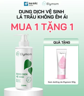 [MUA 1 TẶNG 1] MUA DUNG DỊCH VỆ SINH ELYMOM 200ML ÊM ÁI TẶNG NGAY KEM DƯỠNG DA ELYMOM FULLSIZE 👉 GIÁ KHÔNG ĐỔI
