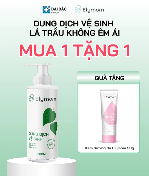 [MUA 1 TẶNG 1] MUA DUNG DỊCH VỆ SINH ELYMOM 200ML ÊM ÁI TẶNG NGAY KEM DƯỠNG DA ELYMOM FULLSIZE 👉 GIÁ KHÔNG ĐỔI