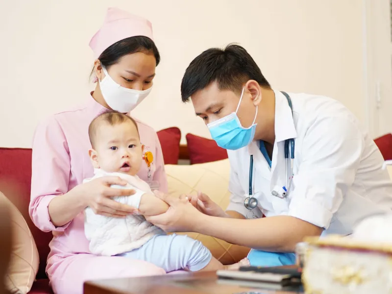 Cách chẩn đoán hăm nách ở trẻ