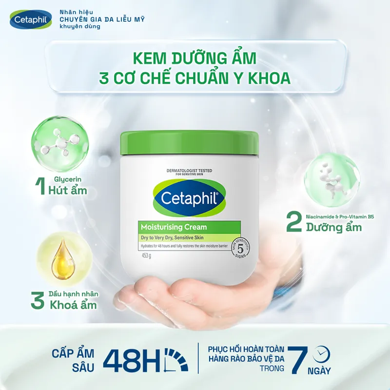Dưỡng ẩm Cetaphil Moisturizing Cream
