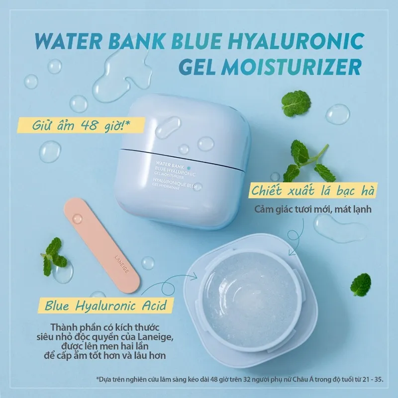 Kem dưỡng ẩm Laneige Water Bank cho mùa đông