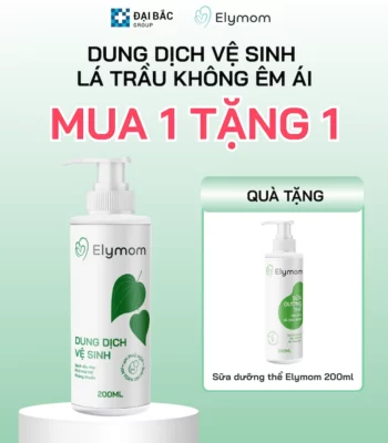 [MUA 1 TẶNG 1] MUA DUNG DỊCH VỆ SINH ELYMOM 200ML ÊM ÁI TẶNG NGAY SỮA DƯỠNG THỂ ELYMOM FULLSIZE 👉 GIÁ KHÔNG ĐỔI