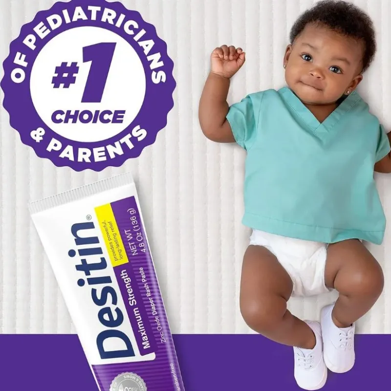 Desitin Maximum Strength Original Paste – Màng chắn tuyệt đối 40% kẽm oxit