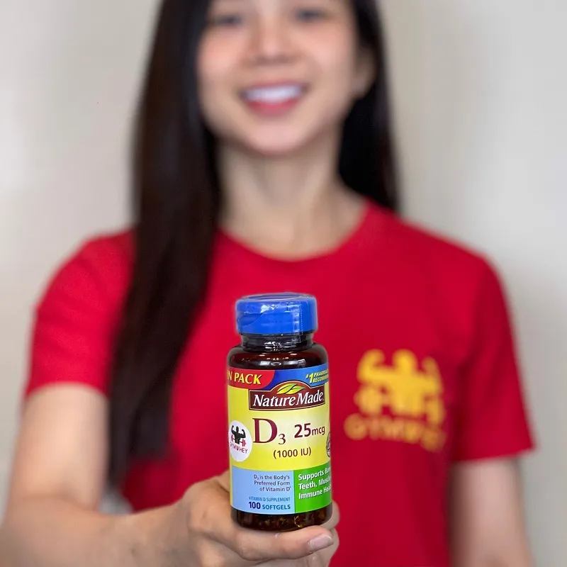 Nám nội tiết nên uống gì? - Nature Made Vitamin D3