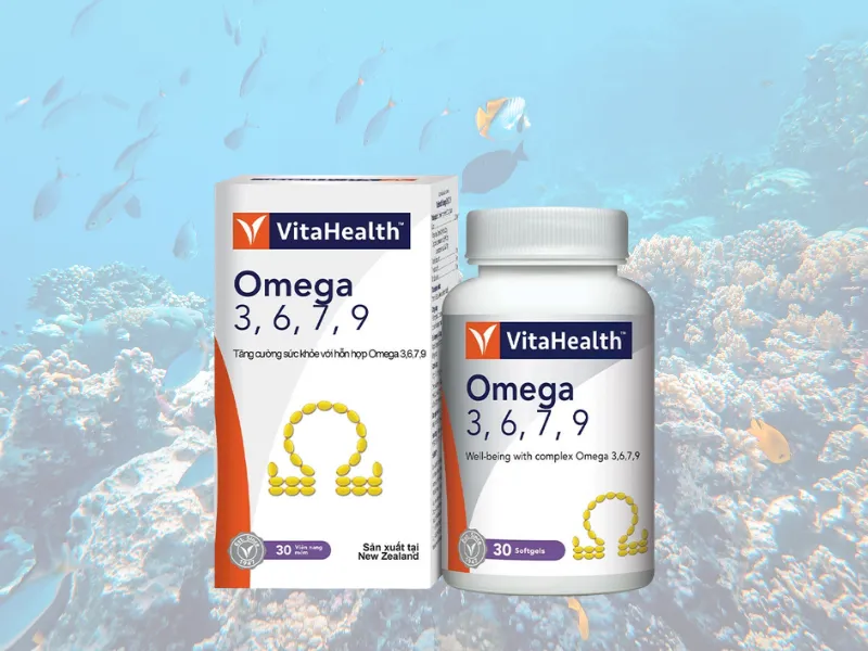 Dầu cá Omega 3 VitaHealth