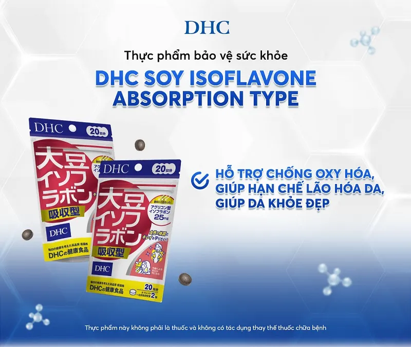 Isoflavone đậu nành DHC