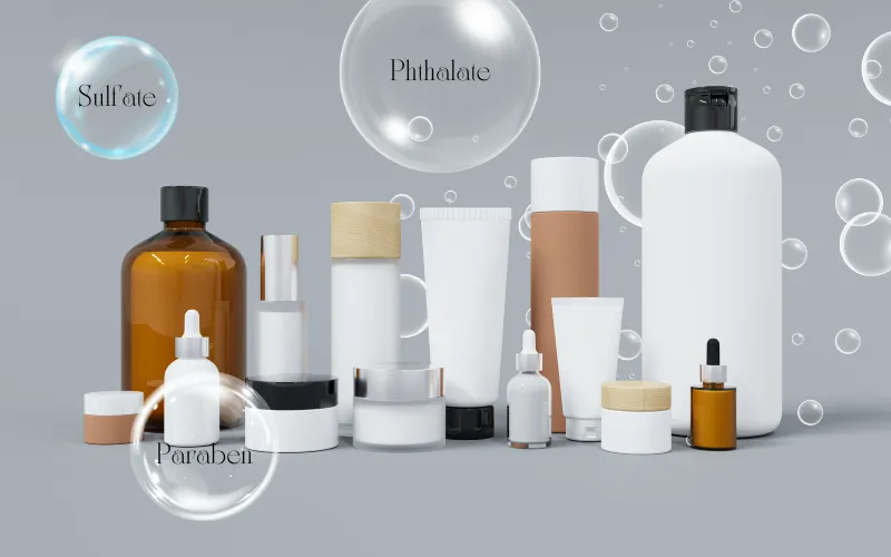 Paraben và Phthalate – gây rối loạn nội tiết