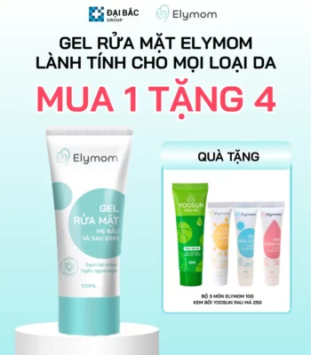 [MUA 1 TẶNG 4] NHẬN KEM BÔI YOOSUN RAU MÁ + 3 MÓN SKINCARE MINI KHI MUA 1 GEL RỬA MẶT ELYMOM 👉 GIÁ KHÔNG ĐỔI