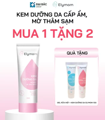 MUA KEM DƯỠNG DA ELYMOM TẶNG BỘ 2 (GEL RỬA MẶT + KEM DƯỠNG DA ELYMOM 10G)