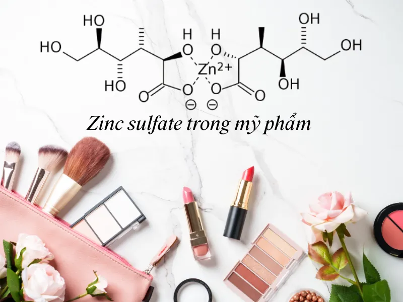 Zinc sulfate trong mỹ phẩm là gì?