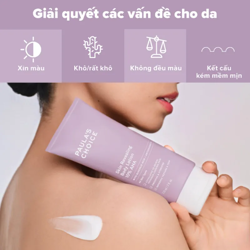 Kem dưỡng thể Paula’s Choice Resist Skin Revealing Body Lotion with 10% AHA