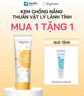 [MUA 1 TẶNG 1] NHẬN BỘ SKINCARE MINI ELYMOM KHI MUA KEM CHỐNG NẮNG ELYMOM 50G 👉 GIÁ KHÔNG ĐỔI
