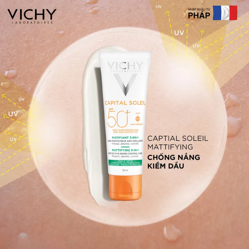 Vichy Capital Soleil Mattifying SPF50