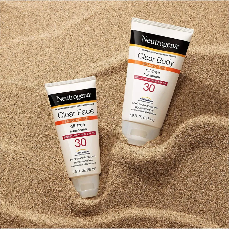 Neutrogena Clear Face Oil-Free SPF 30/50
